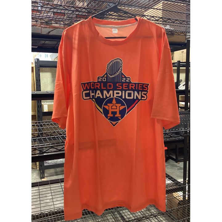 2022 World Series Champion T-Shirt Size XXL- Orange