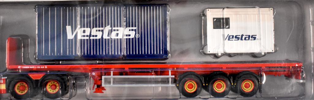 WSI Models 1/50 die cast Torben Rafn MAN TGA XXL 6x2 sleeper in OB