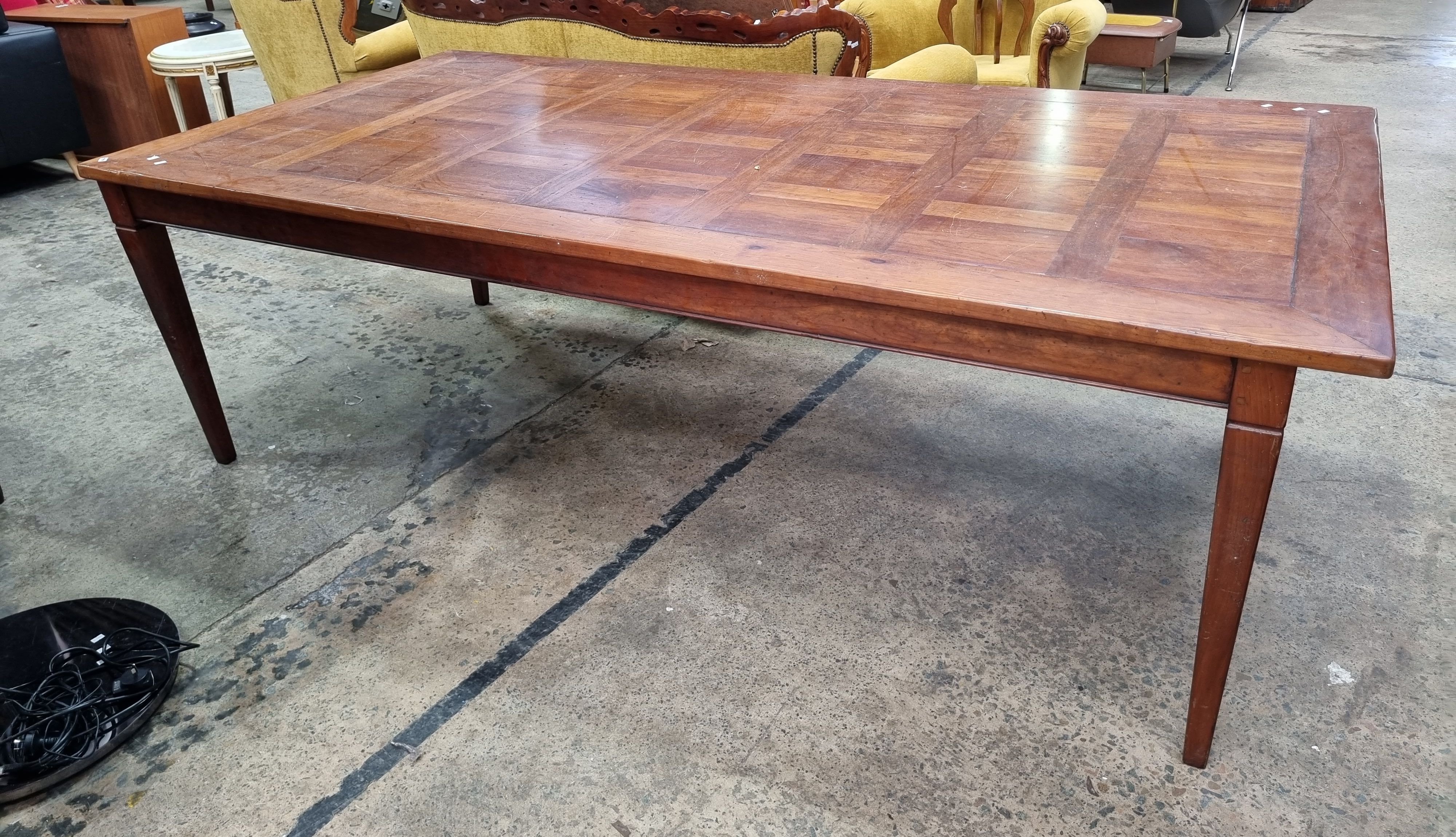 A Large Timber Table