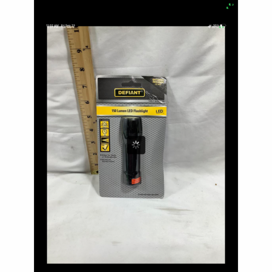 Defiant 150 Lumens LED Flashlight
