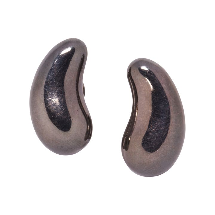Tiffany & Co., Elsa Peretti, A pair of silver earrings