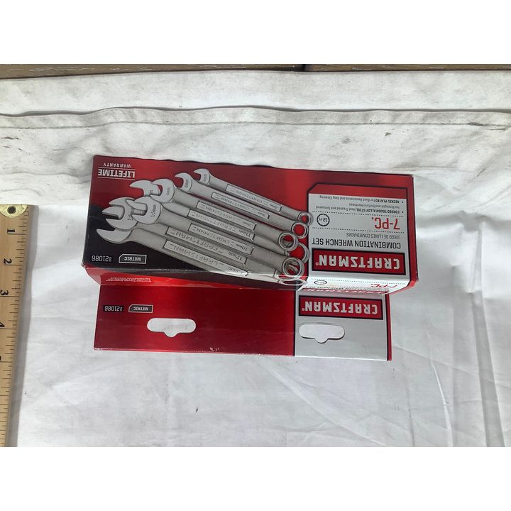 Craftsman 7pc Combination Wrench Set 12pt (Metric)
