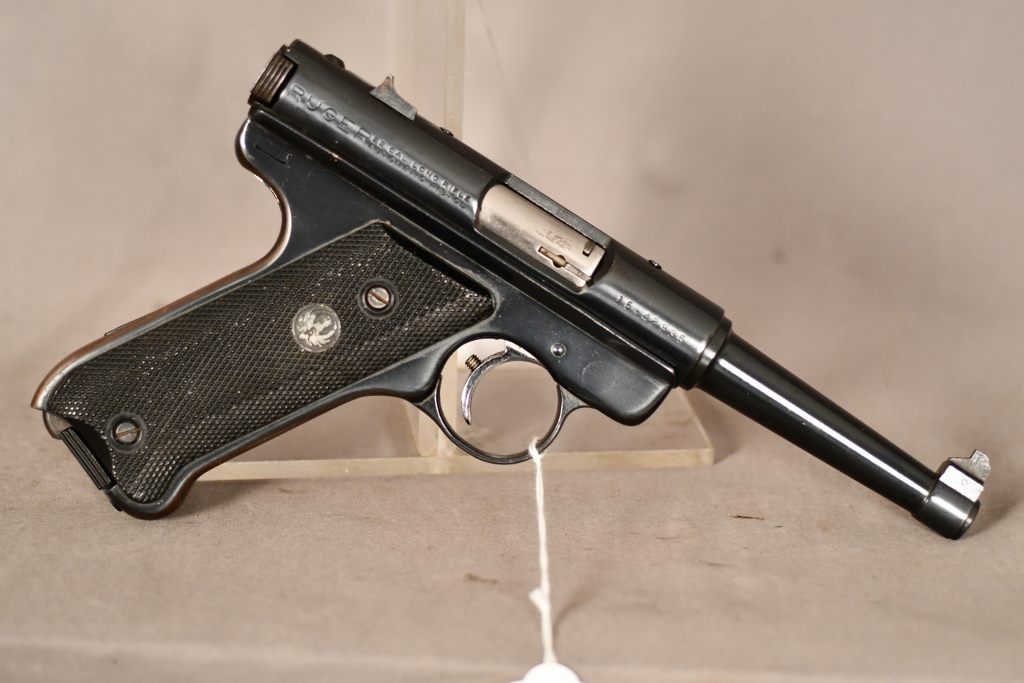 Ruger Standard Model, .22 cal. auto pistol, Blue, 4 3/4