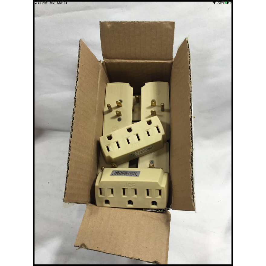 Buying (10) Wall Outlet Plugins w/3-Outlets