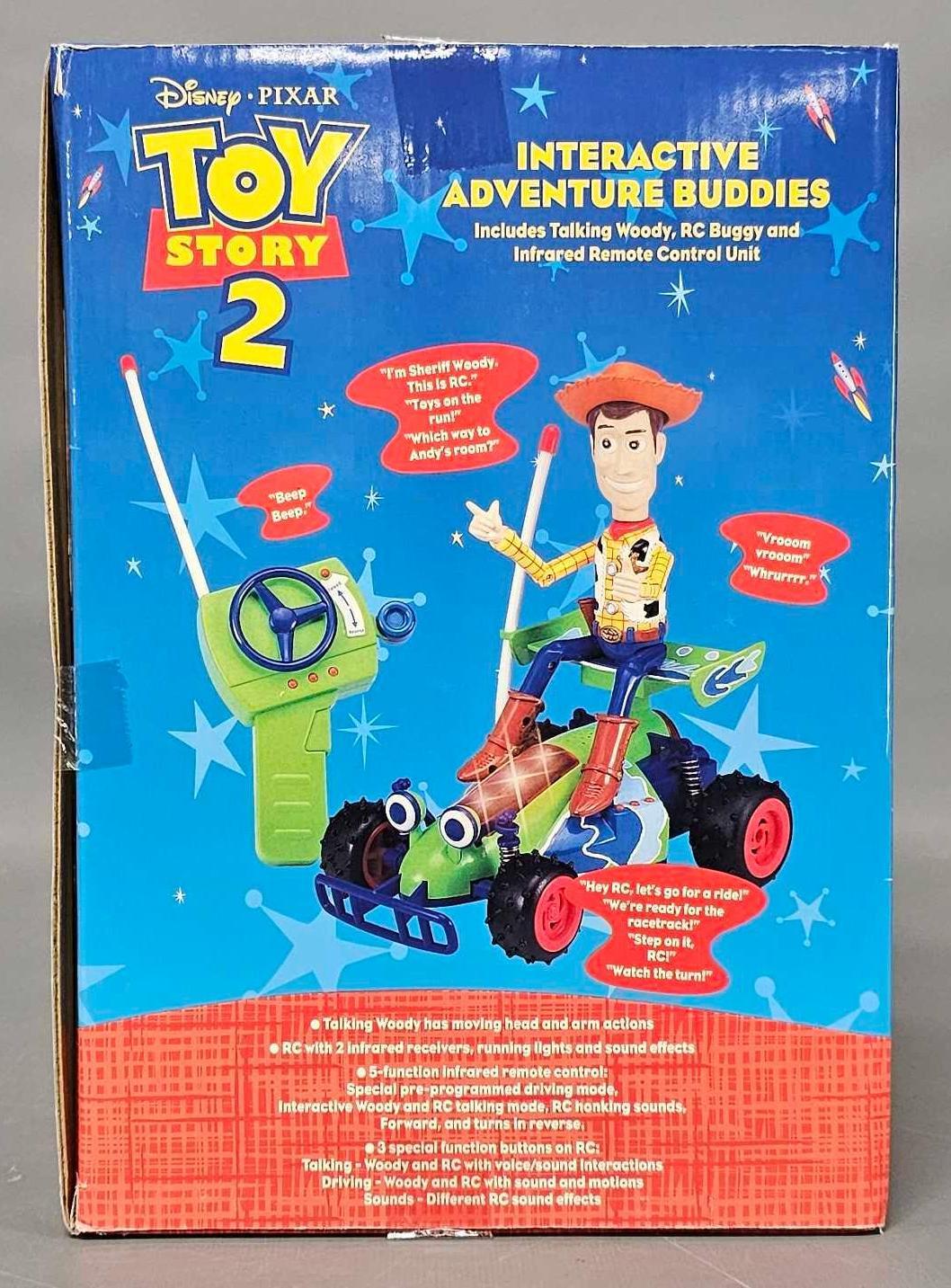 Factory sealed Thinkway Toy Story 2 Interactive Adventure Buddies 
