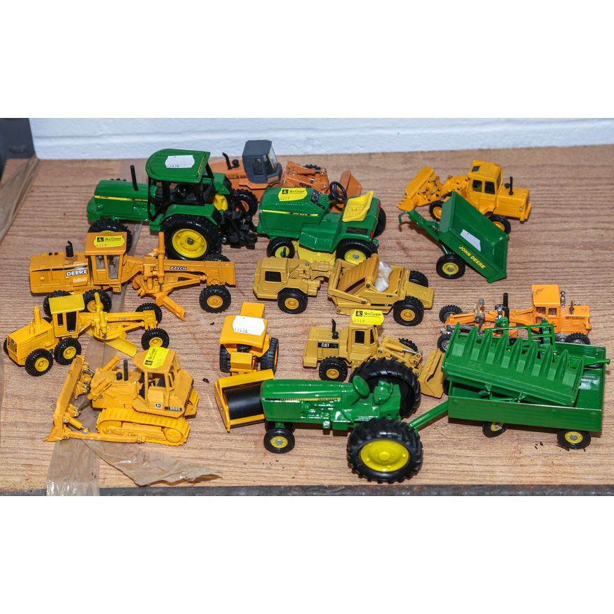 Selection of Farm & Construction Diecast Vehicle