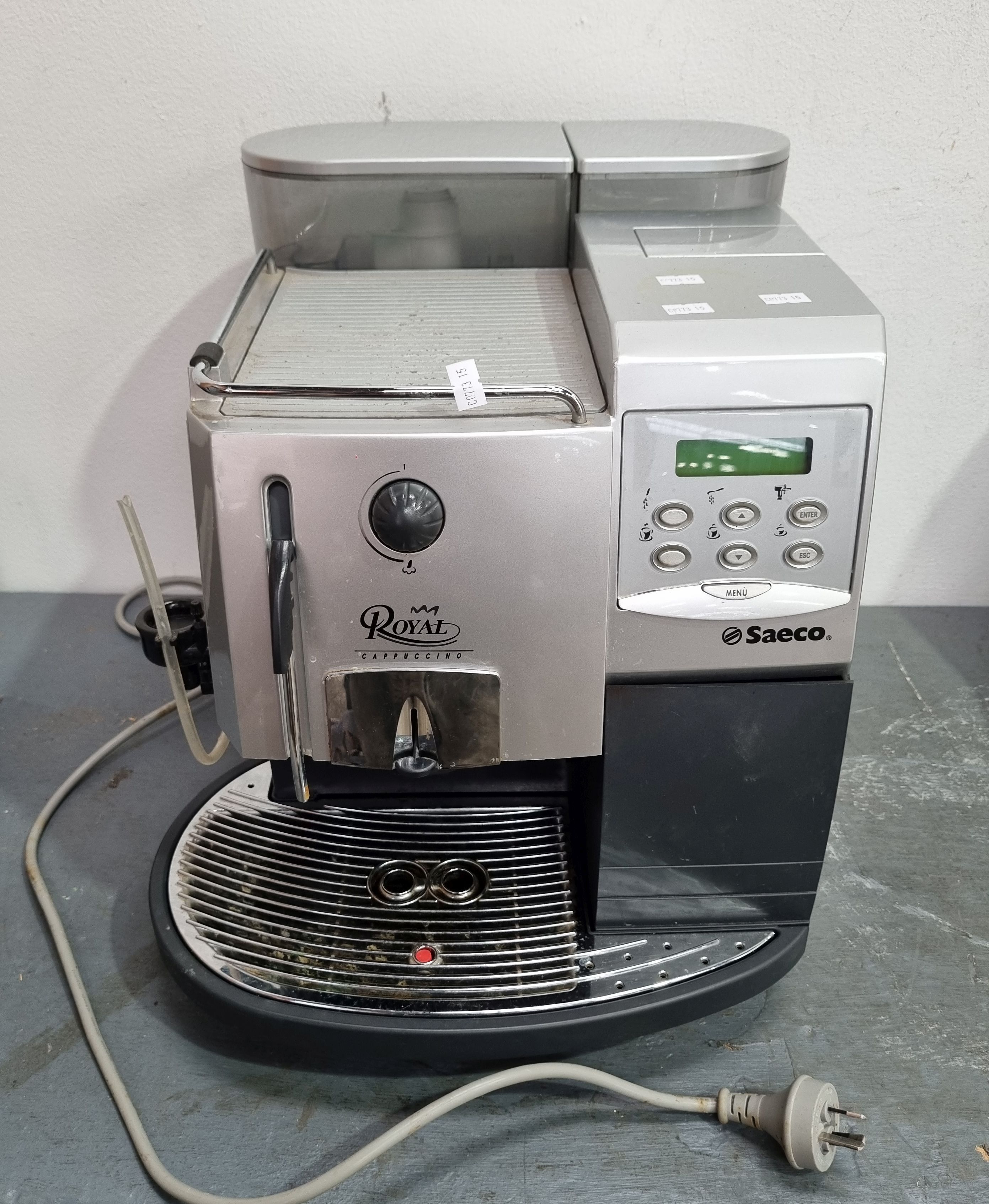 An Saeco Coffee Maker