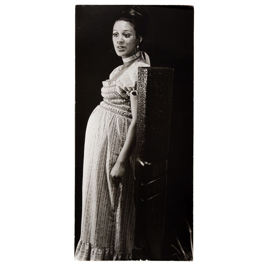 Michael Oliver. Pregnant Actress, photograph