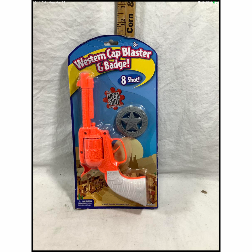 Western Cap Blater & Badge 8 Shot