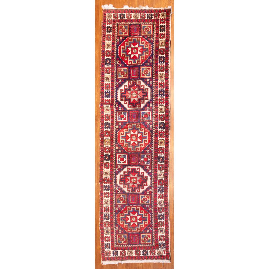 Karaja Runner, Persia, 3 x 10.3