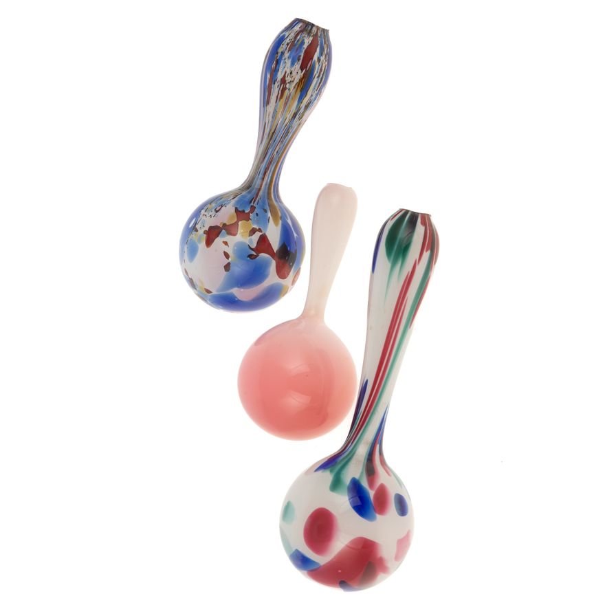 Three Cased Glass Darners