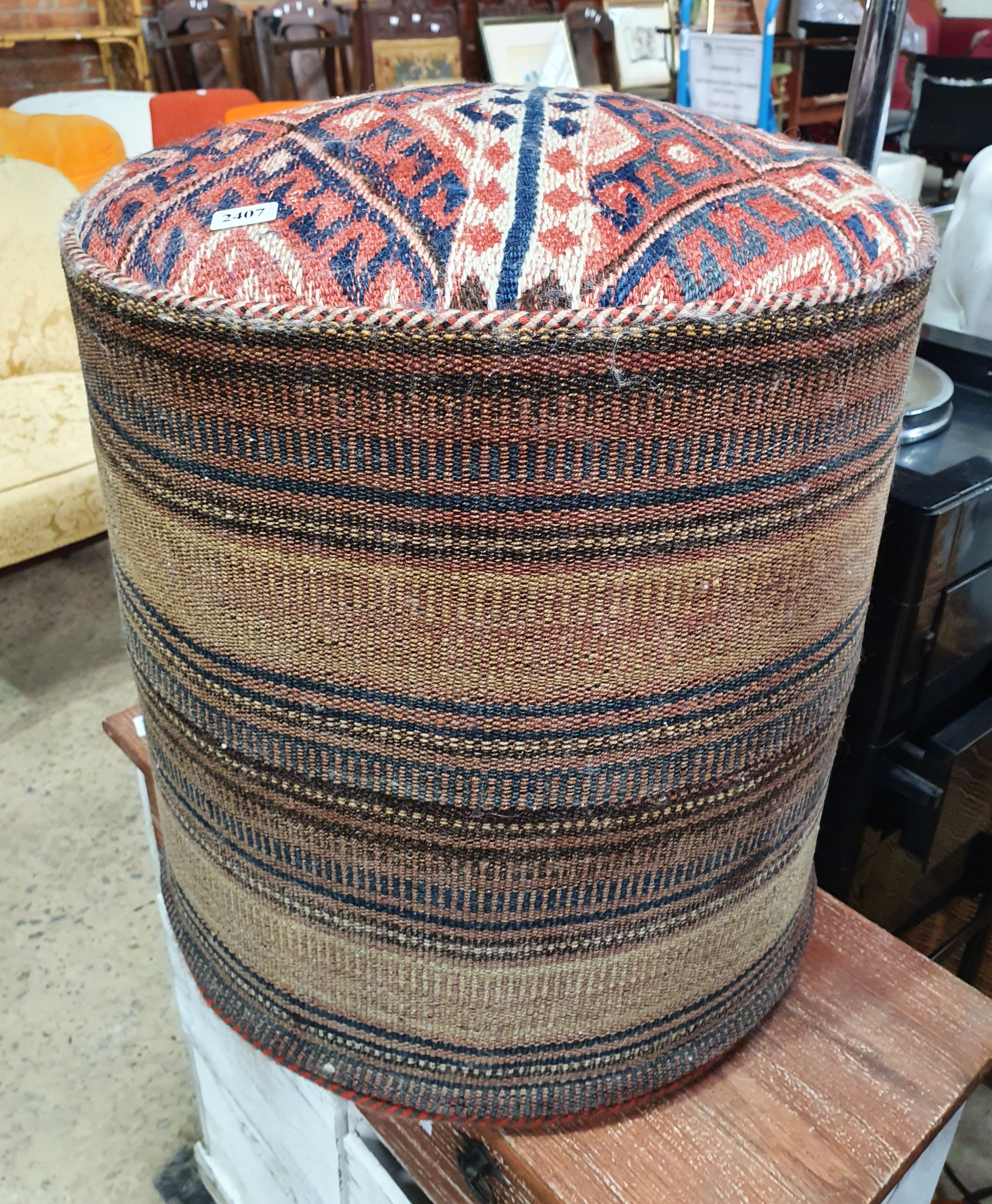 A Moroccan Style Footrest