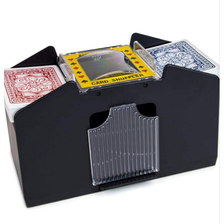 Brybelly Automatic Card Shuffler- Four Decks