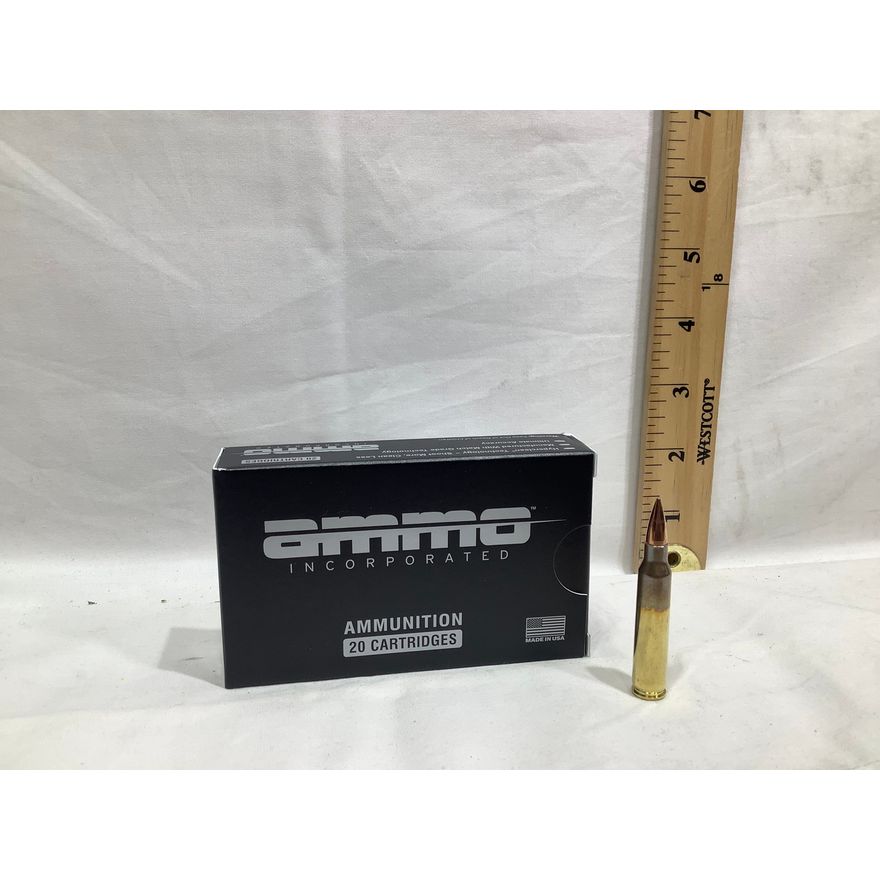 Ammo Incorporated 20 Cartridges 5.56 x 45mm 62gr SS109