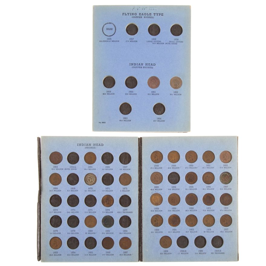 [US] Nice Indian Cent Starter Set with some keys