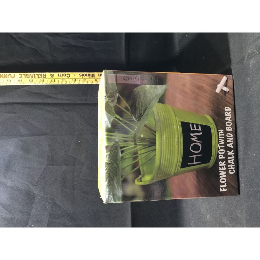 Flower Pot w/ Chalk & Board