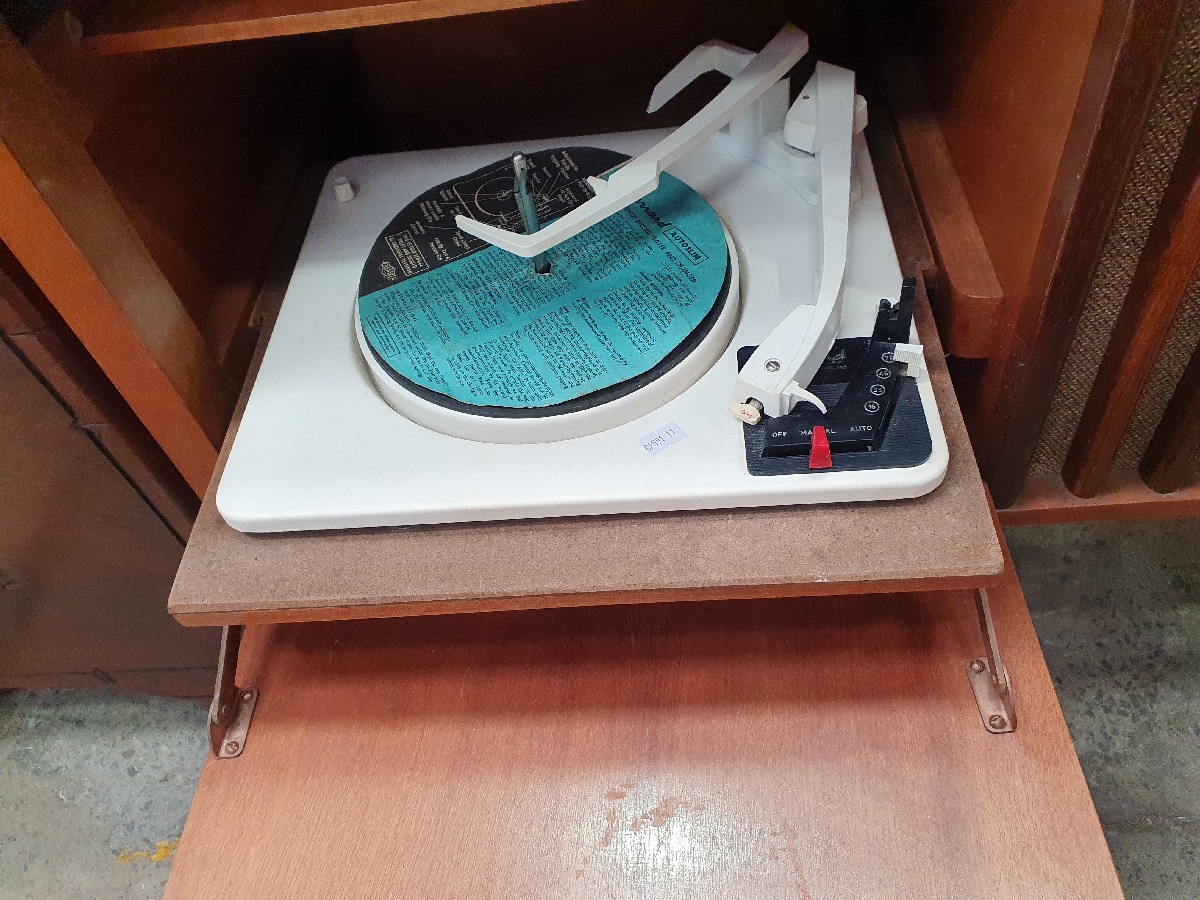 A VINTAGE STC GARRARD HI-FI SYSTEM