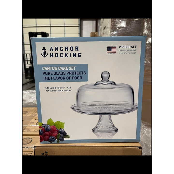 Anchor Hocking 2pc 12'' Canton Cake Set