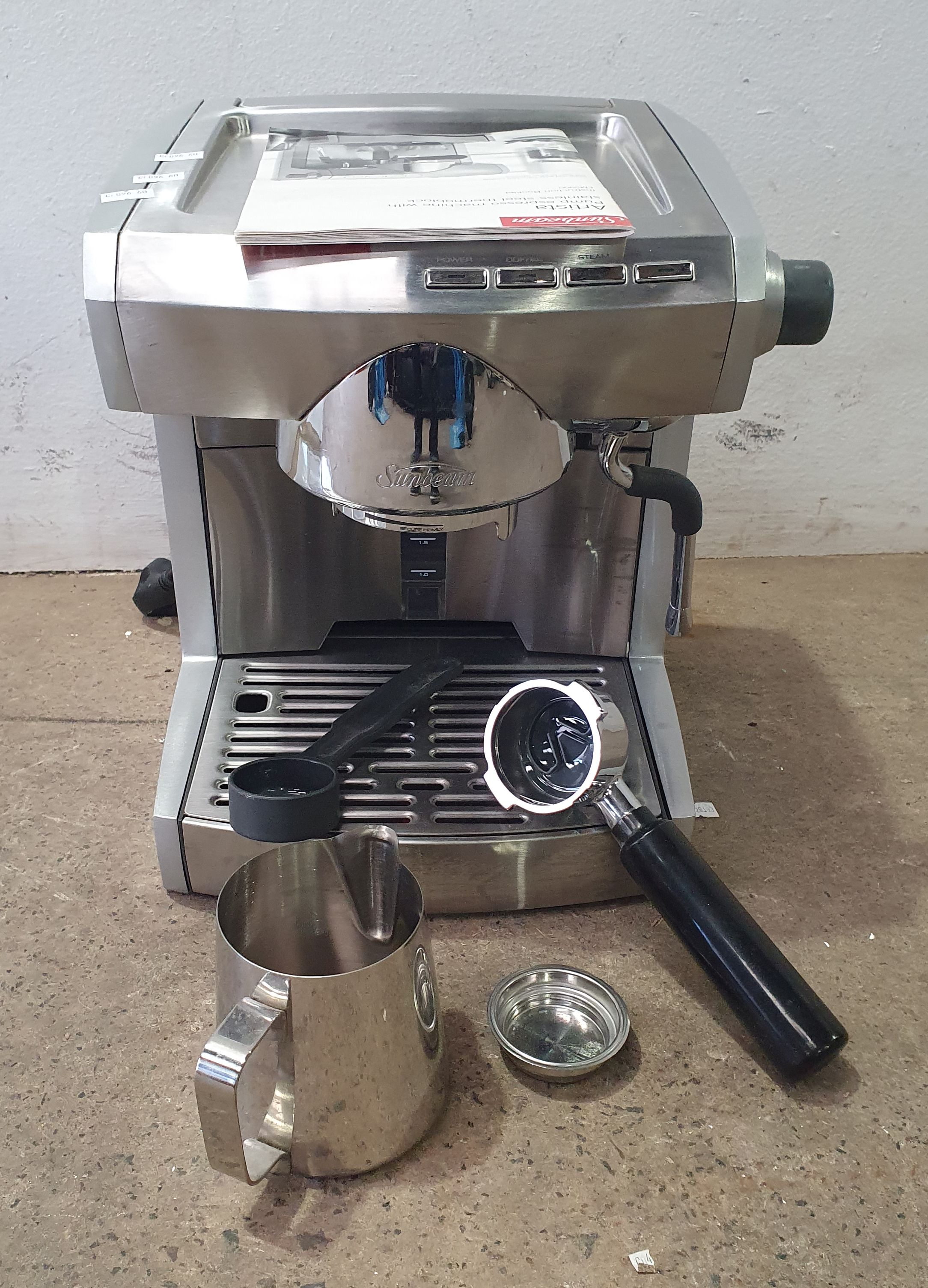 A Sunbeam Coffee Machine