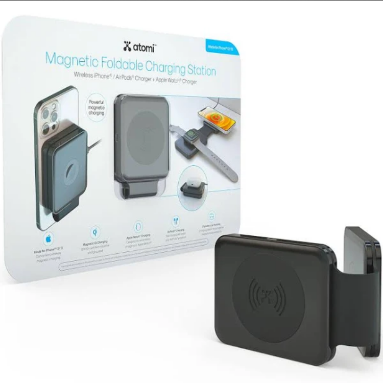 Power Bank Atomi Wireless Charging Pad Car Charger Atomi Portable