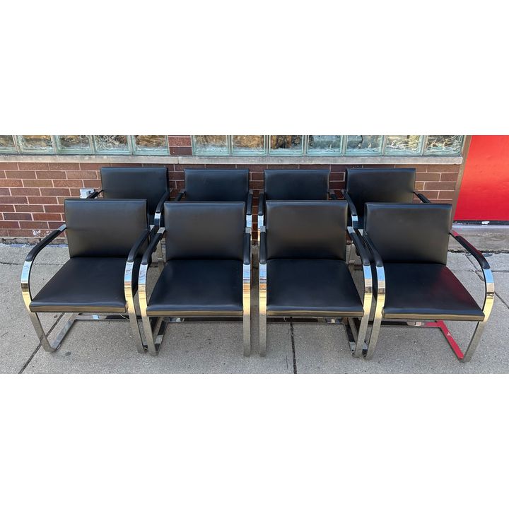 MIES VAN DER ROHE for KNOLL Brno Chair, Set of 8