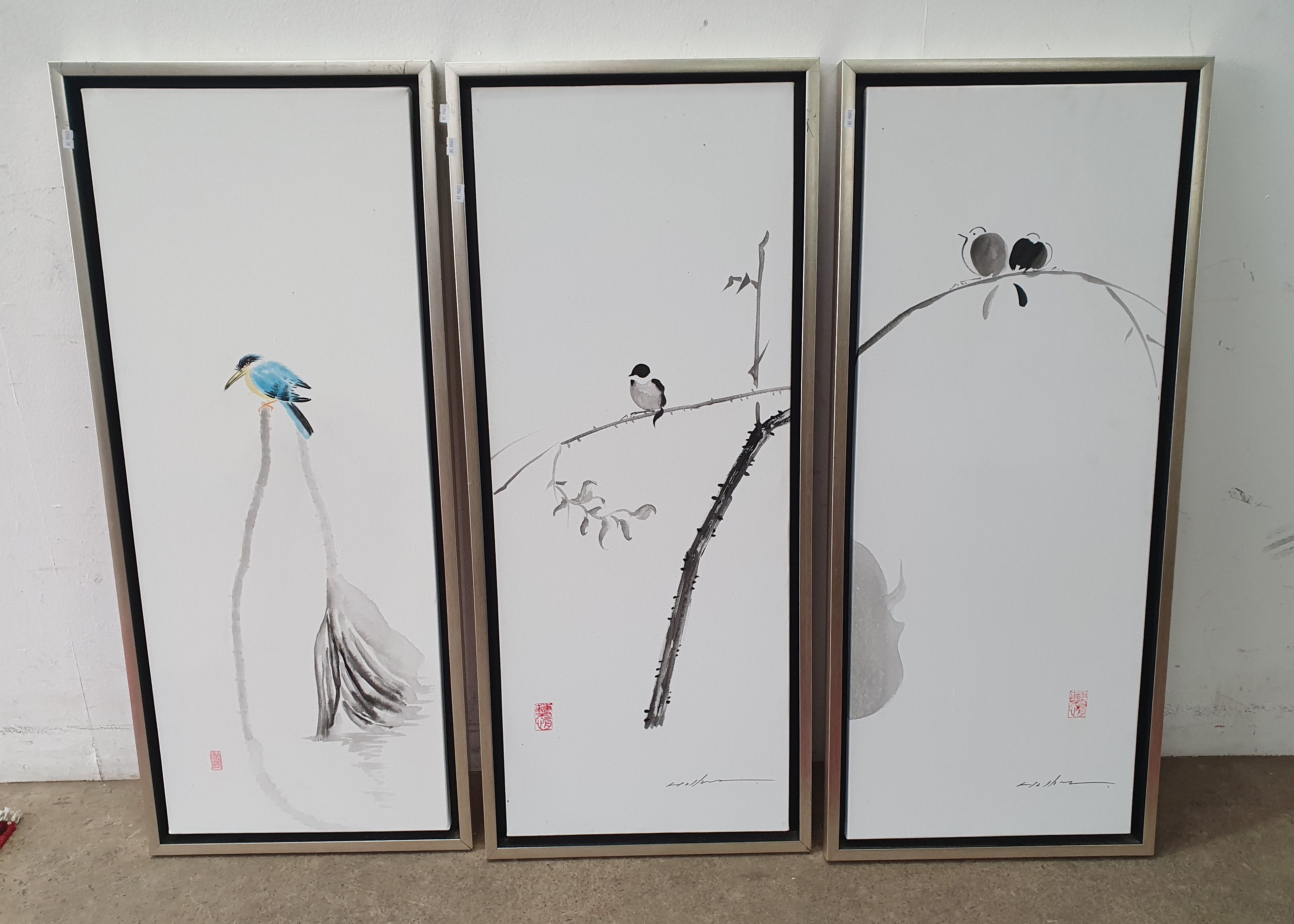 Three Various Oriental Style Artworks