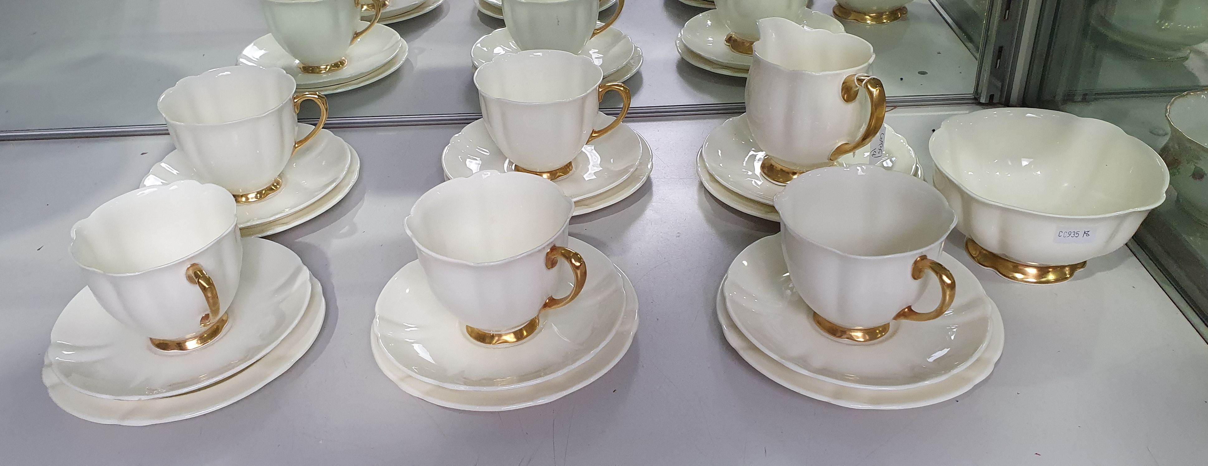A ROYAL DOULTON TEA SET