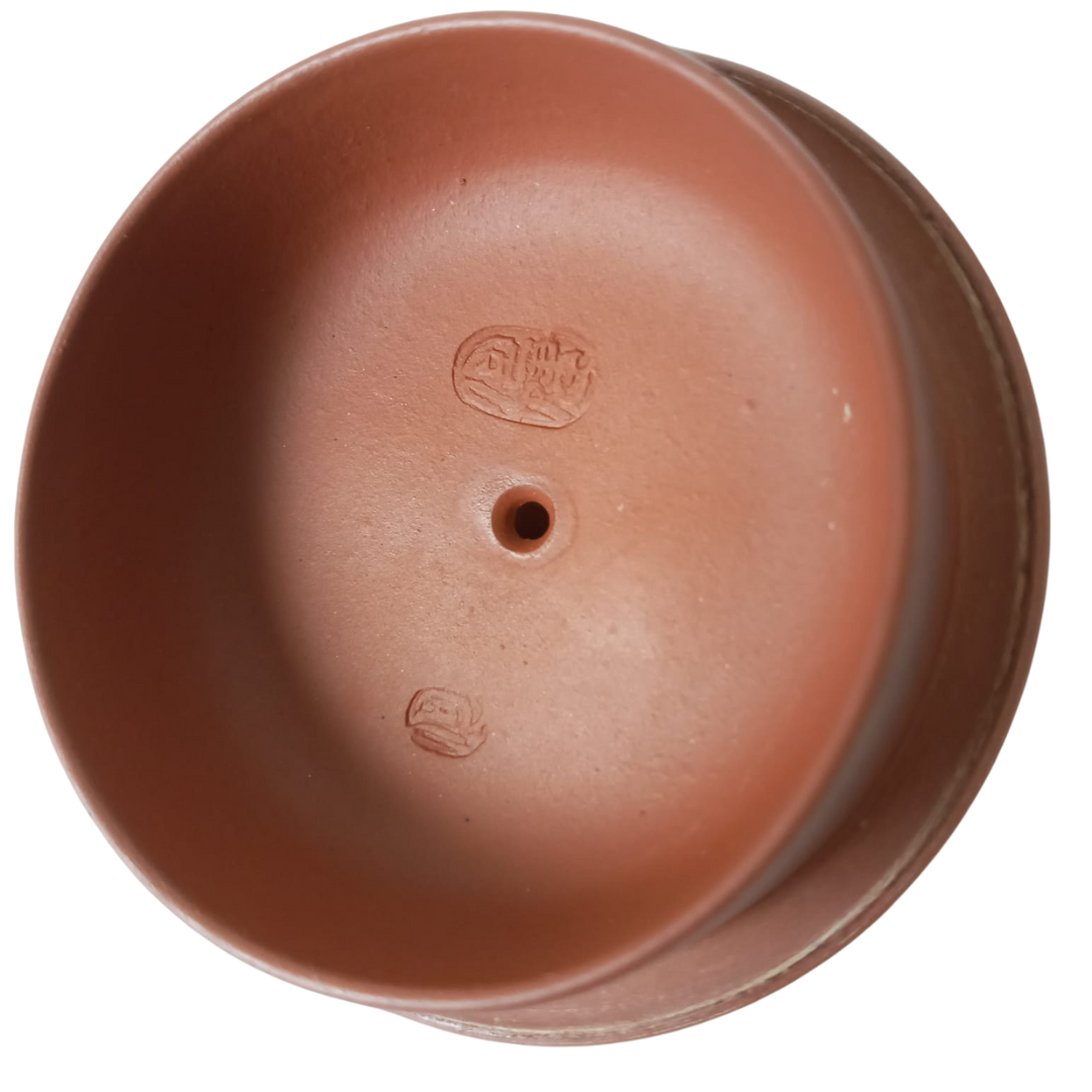 许定华 宜兴紫砂高足壶 XU DINGHUA YIXING ZISHA FOOTED TEAPOT
