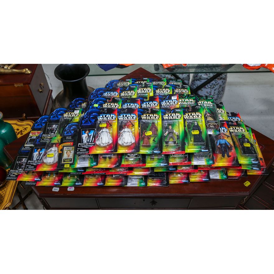 A Large Selection of Kenner Star Wars Figurines