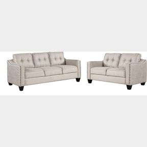Upholstered Living Room Modular Sectional Sofa Set W