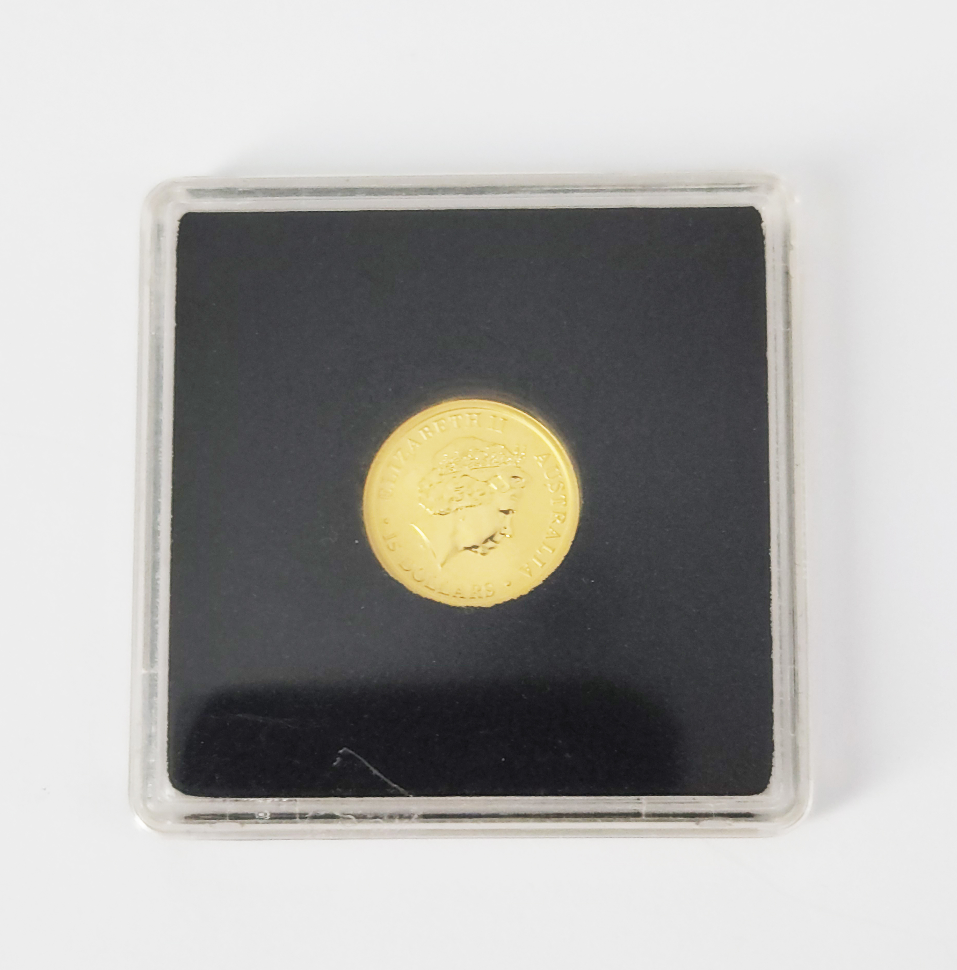 An Australian Kangaroo $15 Gold Proof Coin