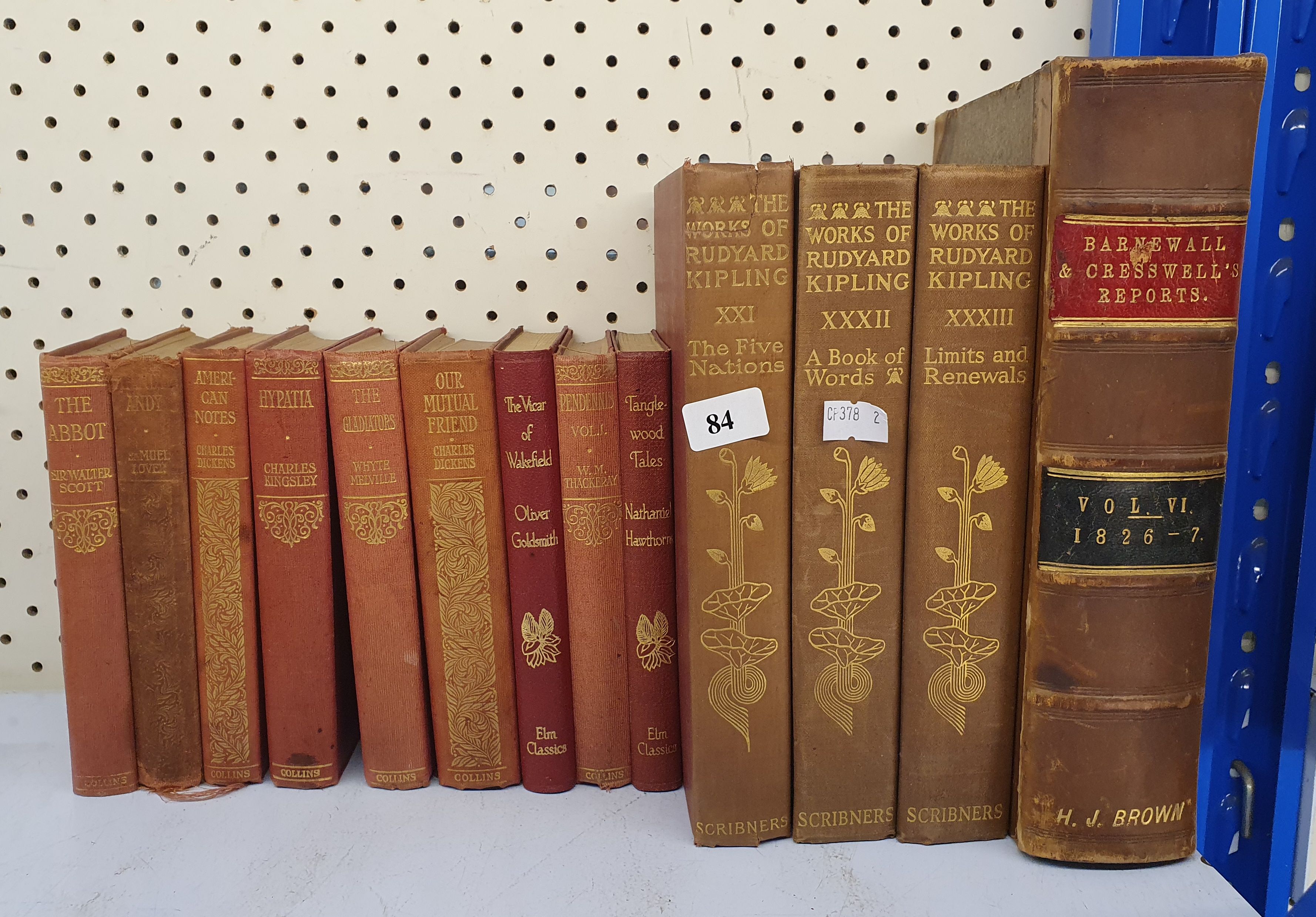 84 · A GROUP OF ANTIQUE BOOKS