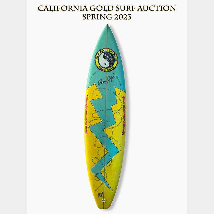 1988 Ben Aipa Town and Country Tri Fin | California Gold Surf Auction