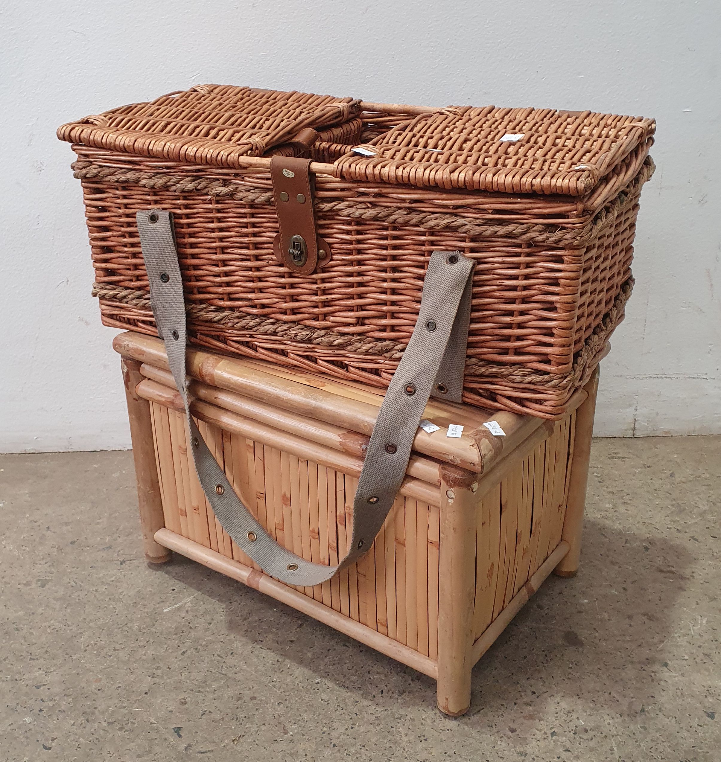 A CANE CHEST