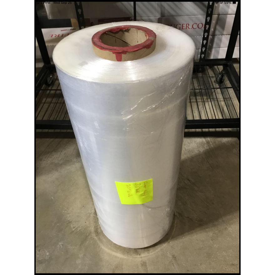 Clear Wrap Roll 35 Lbs / 20Inches Wide