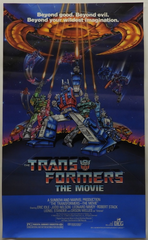 transformers the movie 1986 poster