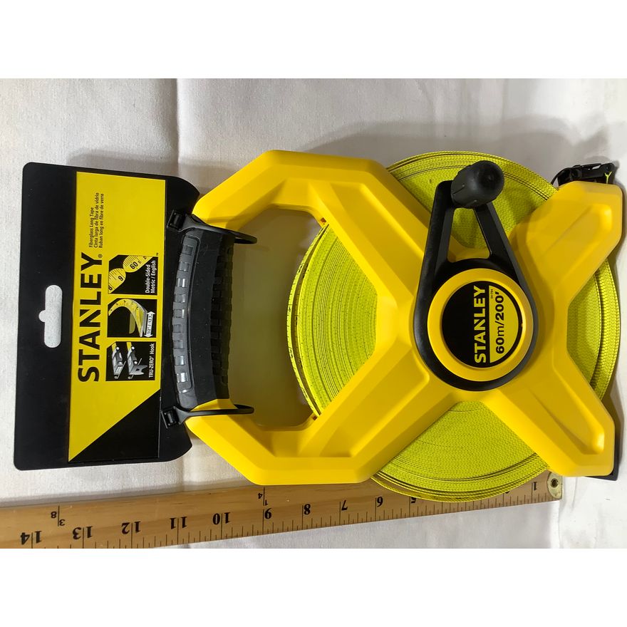 Stanley Fiberglass Long Tape- 200'