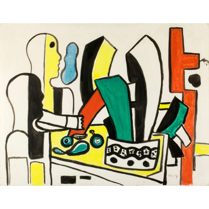 Watercolor, Fernand Leger
