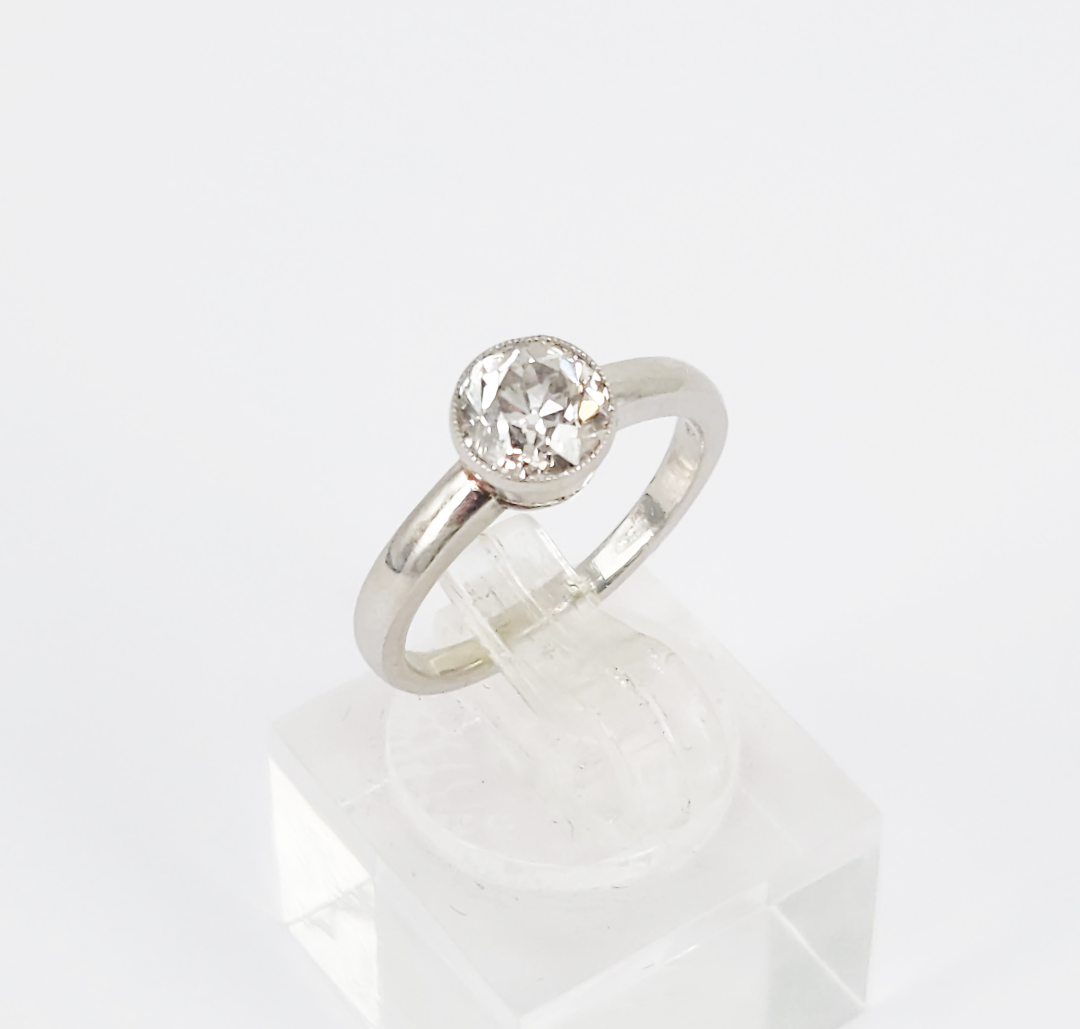 A Diamond Solitaire Ring