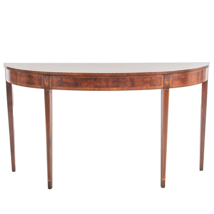 Wellington Hall Mahogany Inlaid Console