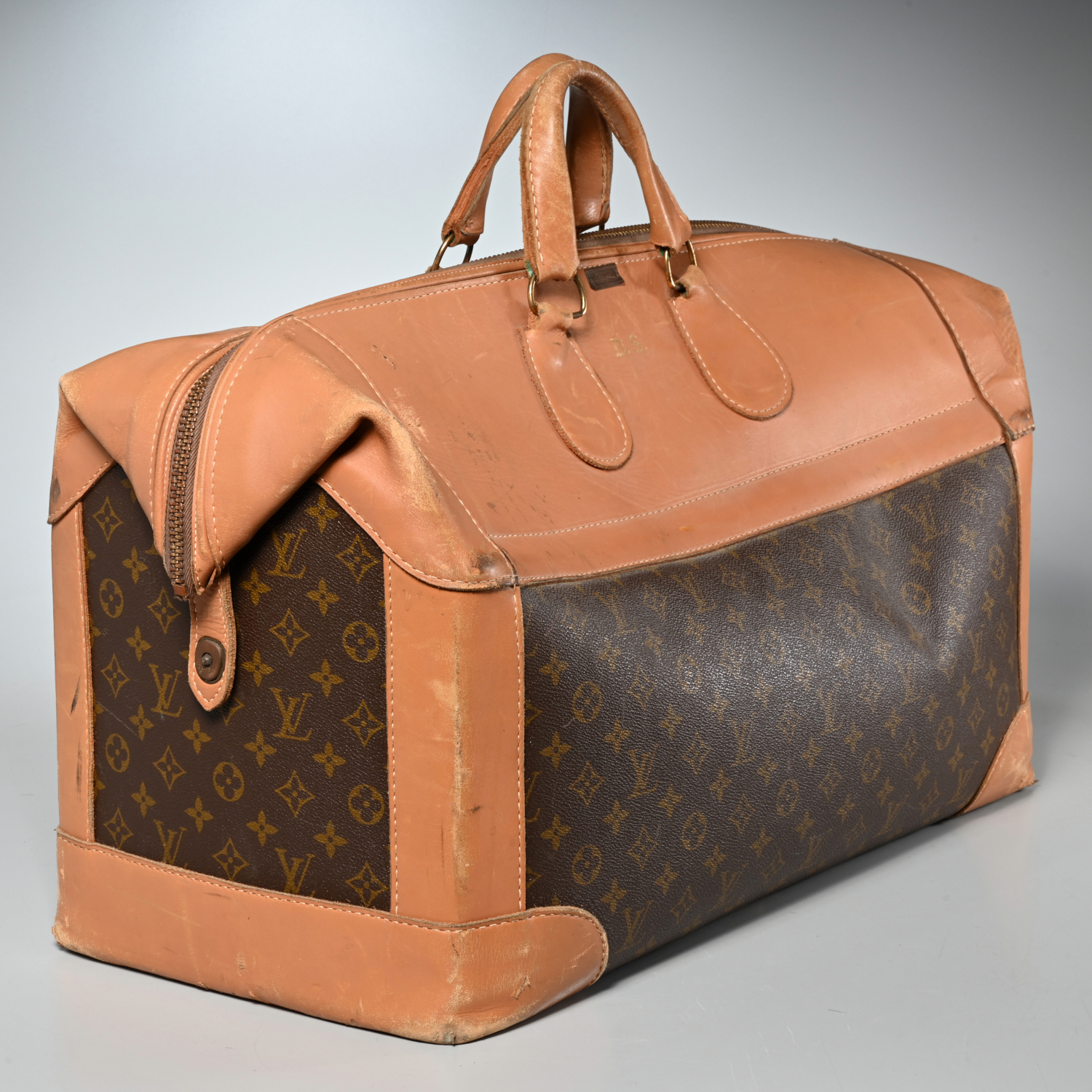 Louis Vuitton Steamer Bag Monogram Seal Leather Xs Auction