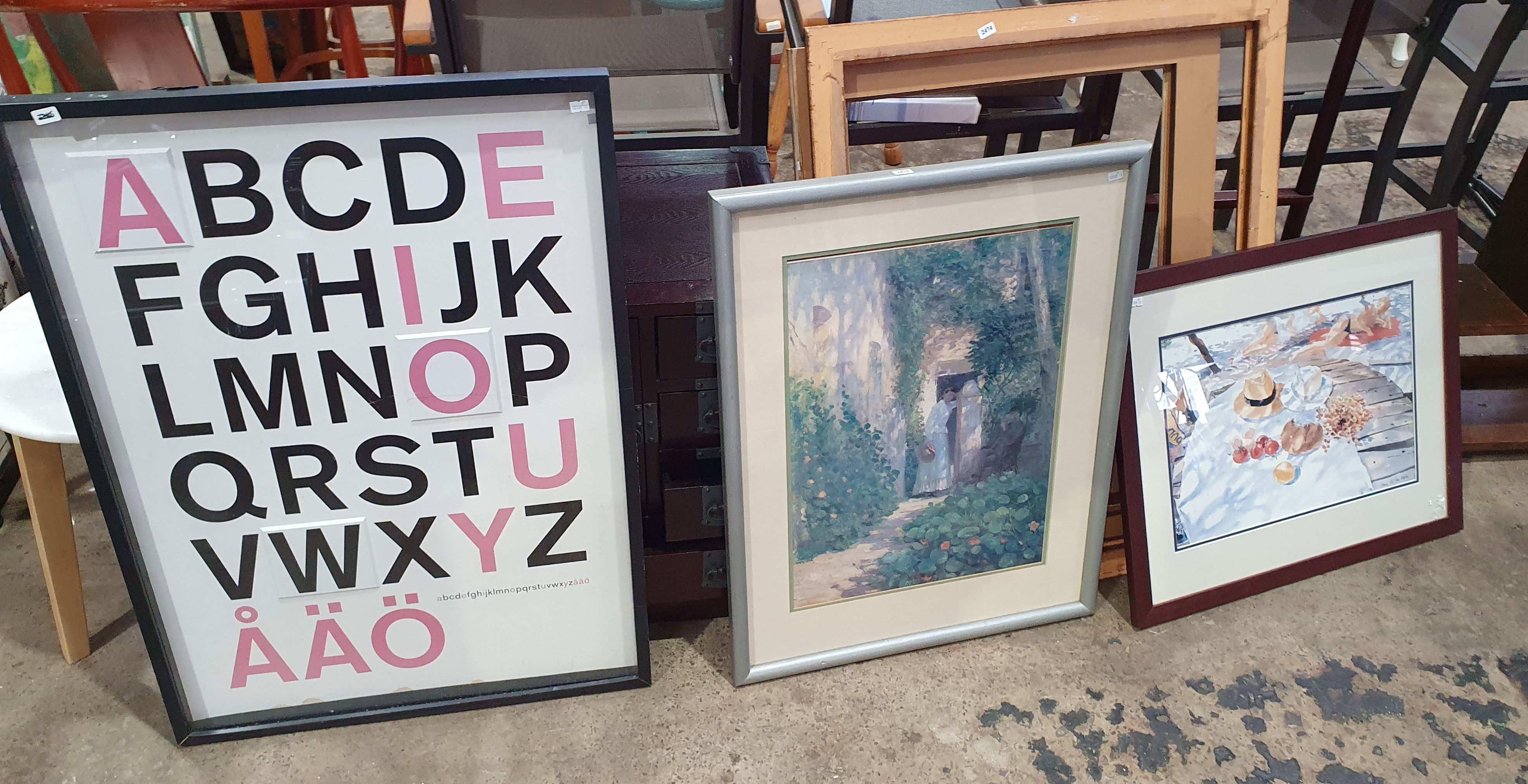 Three Various Framed Prints