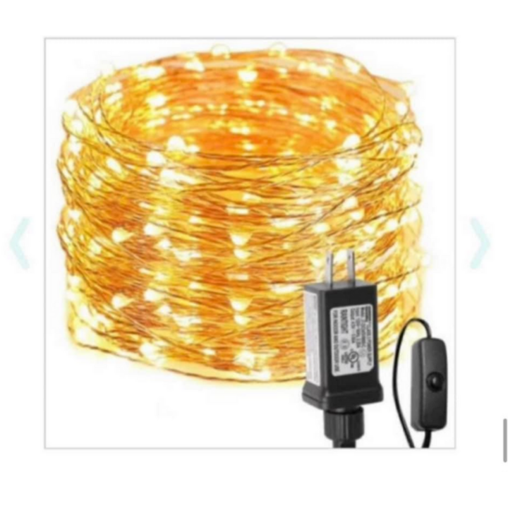 (2) 66' Copper Wire Fairy Lights