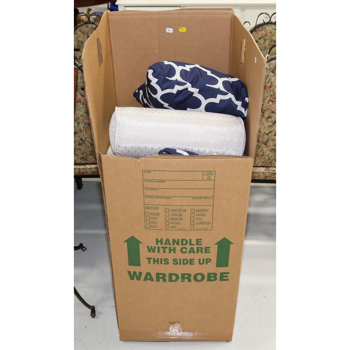 Large Box of Decorative Pillows