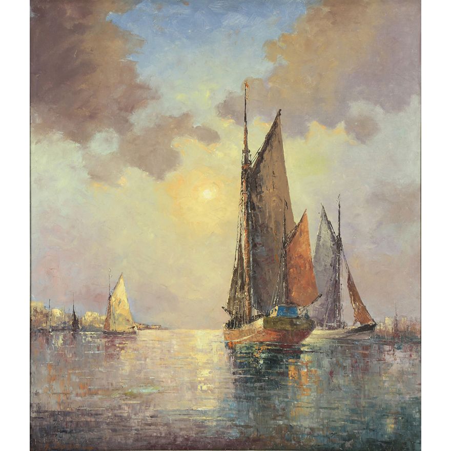 Painting, Georgi Alexandrovich Lapchine