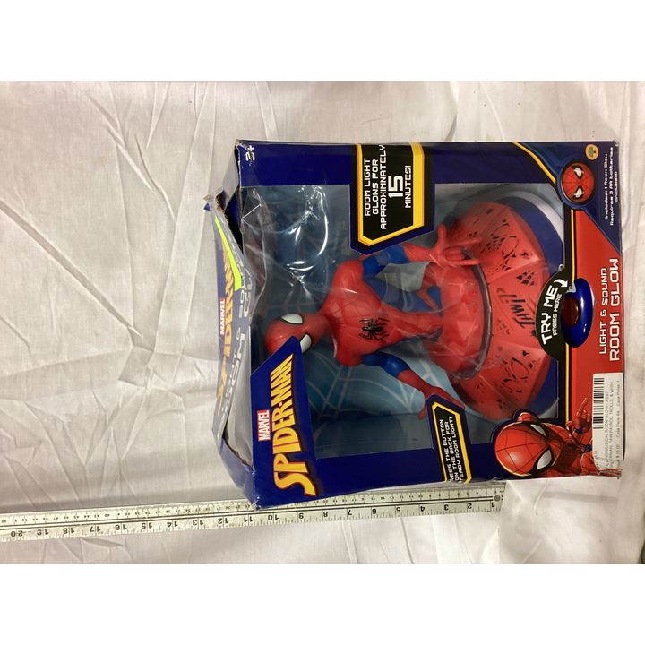 Marvel Spiderman Light & Sound Room Glow