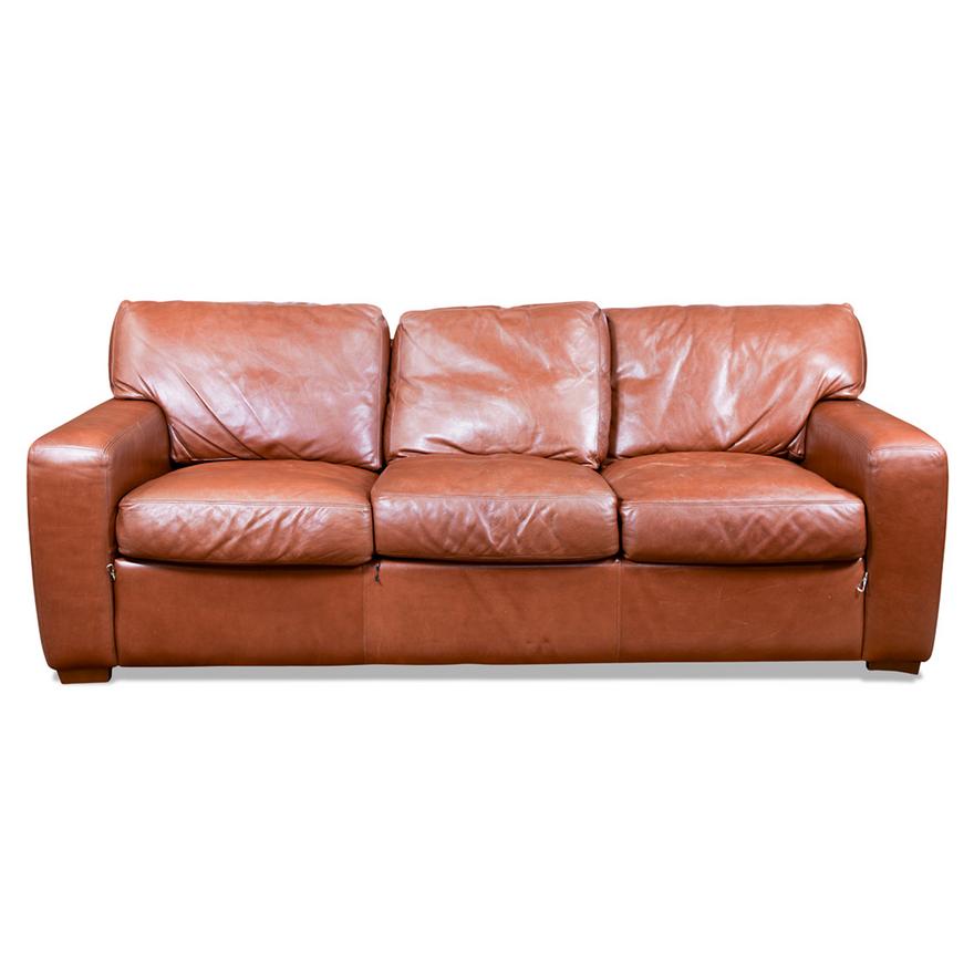 An American Leather Sofa Clars, Softline America Leather Sofa
