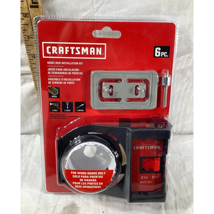 Craftsman Door Lock Installation Kit 6 Pc