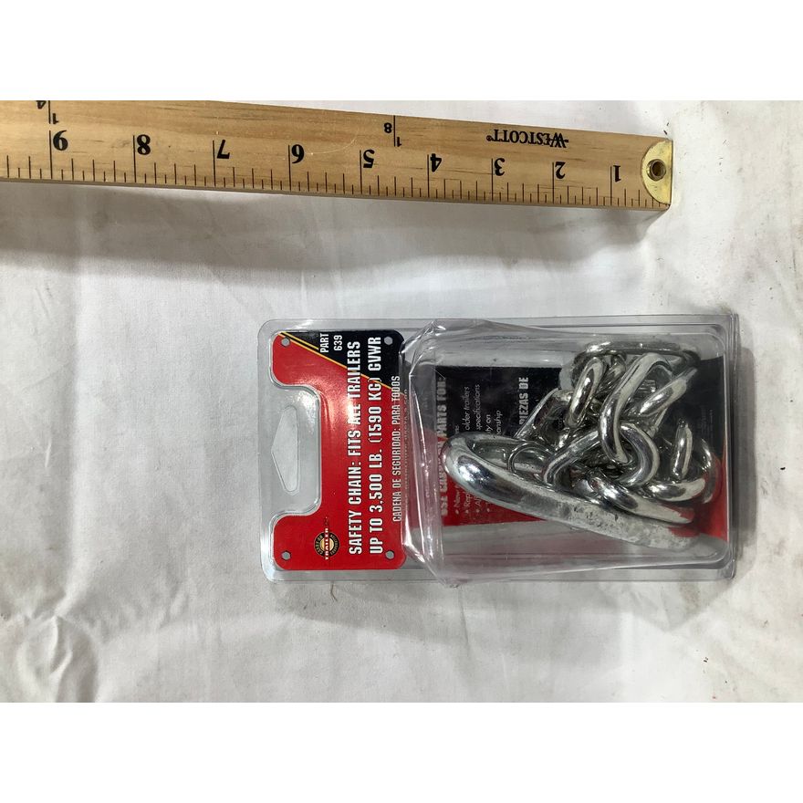 Trailer Safety Chain: Fits All Trailers Up To 3500Lb