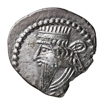 パルティア王国 ミトラダテス4世 (140AD) ドラクマ銀貨 ミトラダテス王